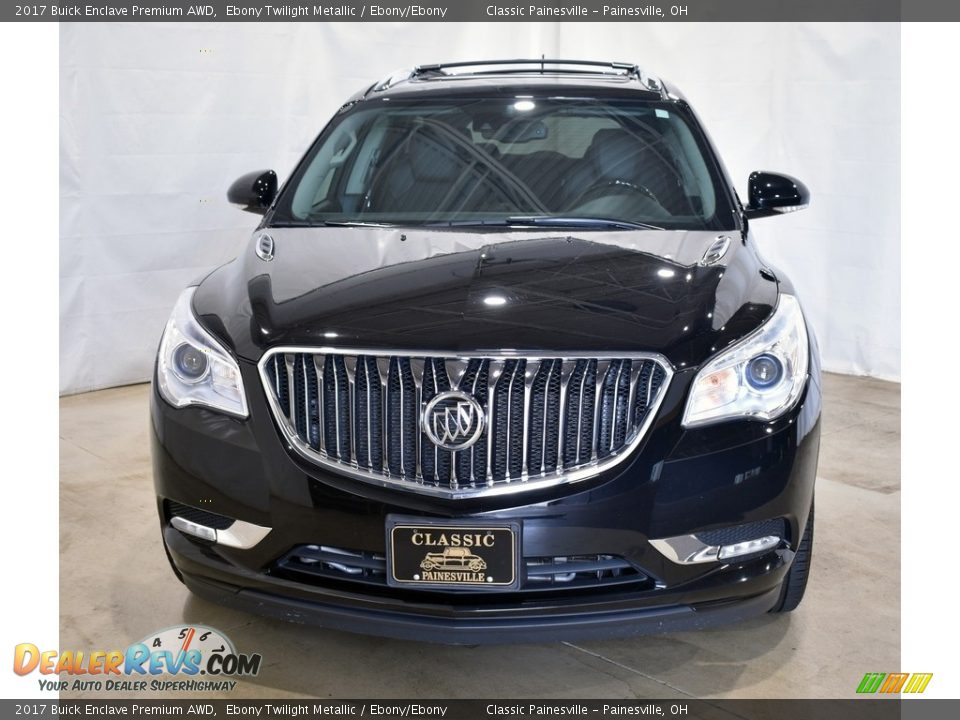 2017 Buick Enclave Premium AWD Ebony Twilight Metallic / Ebony/Ebony Photo #4