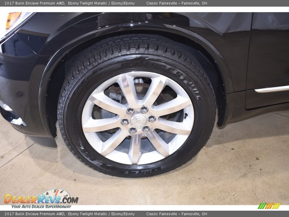2017 Buick Enclave Premium AWD Ebony Twilight Metallic / Ebony/Ebony Photo #5