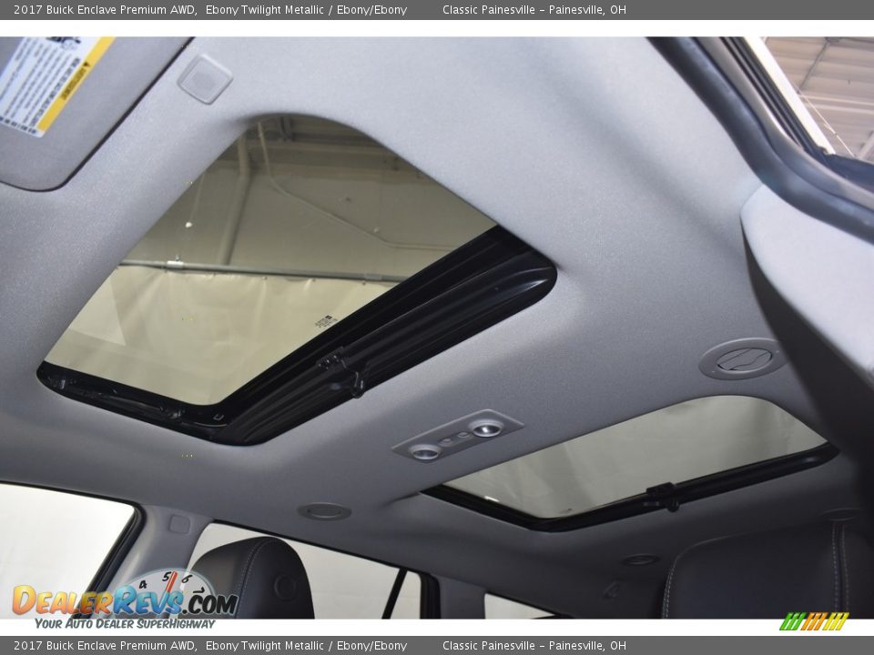 2017 Buick Enclave Premium AWD Ebony Twilight Metallic / Ebony/Ebony Photo #7