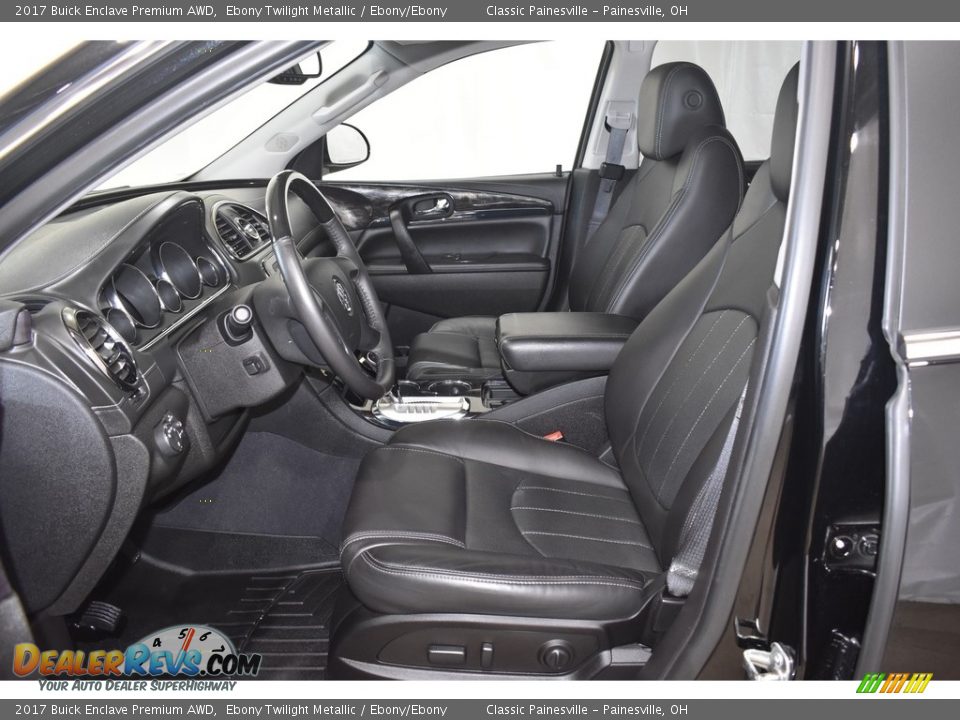 2017 Buick Enclave Premium AWD Ebony Twilight Metallic / Ebony/Ebony Photo #8