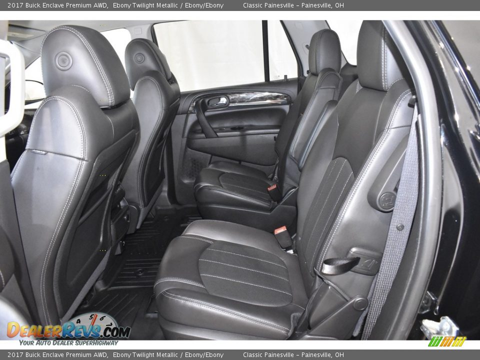 2017 Buick Enclave Premium AWD Ebony Twilight Metallic / Ebony/Ebony Photo #9