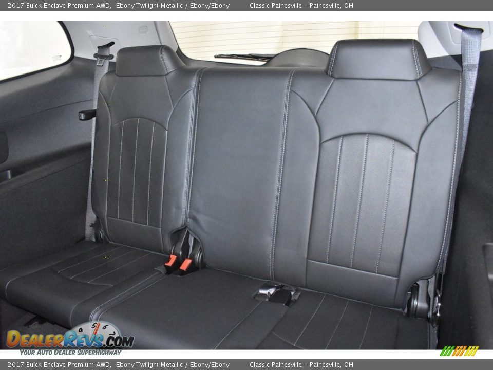 2017 Buick Enclave Premium AWD Ebony Twilight Metallic / Ebony/Ebony Photo #10
