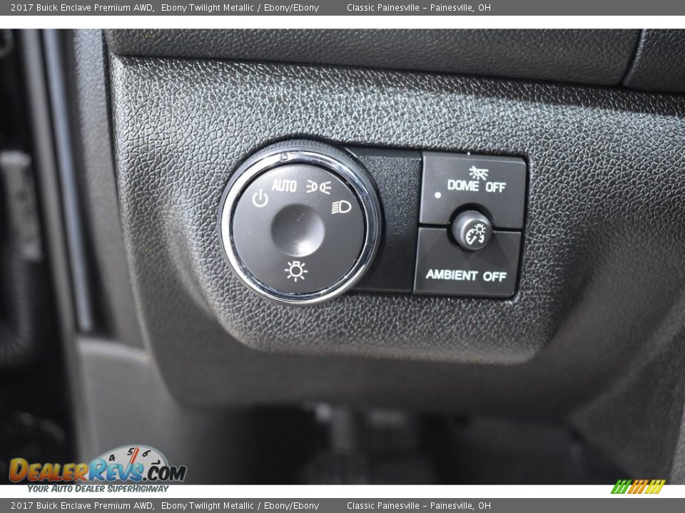 2017 Buick Enclave Premium AWD Ebony Twilight Metallic / Ebony/Ebony Photo #13