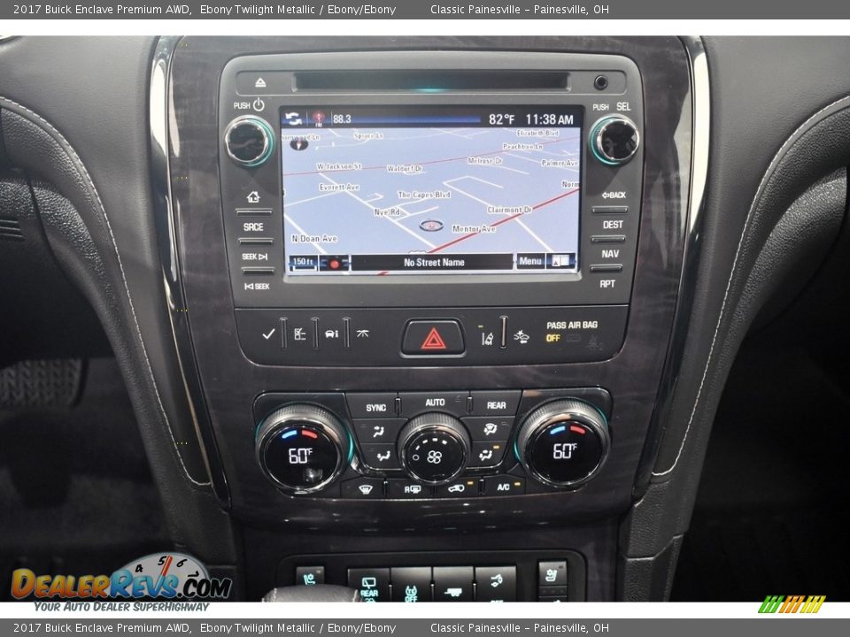 2017 Buick Enclave Premium AWD Ebony Twilight Metallic / Ebony/Ebony Photo #15