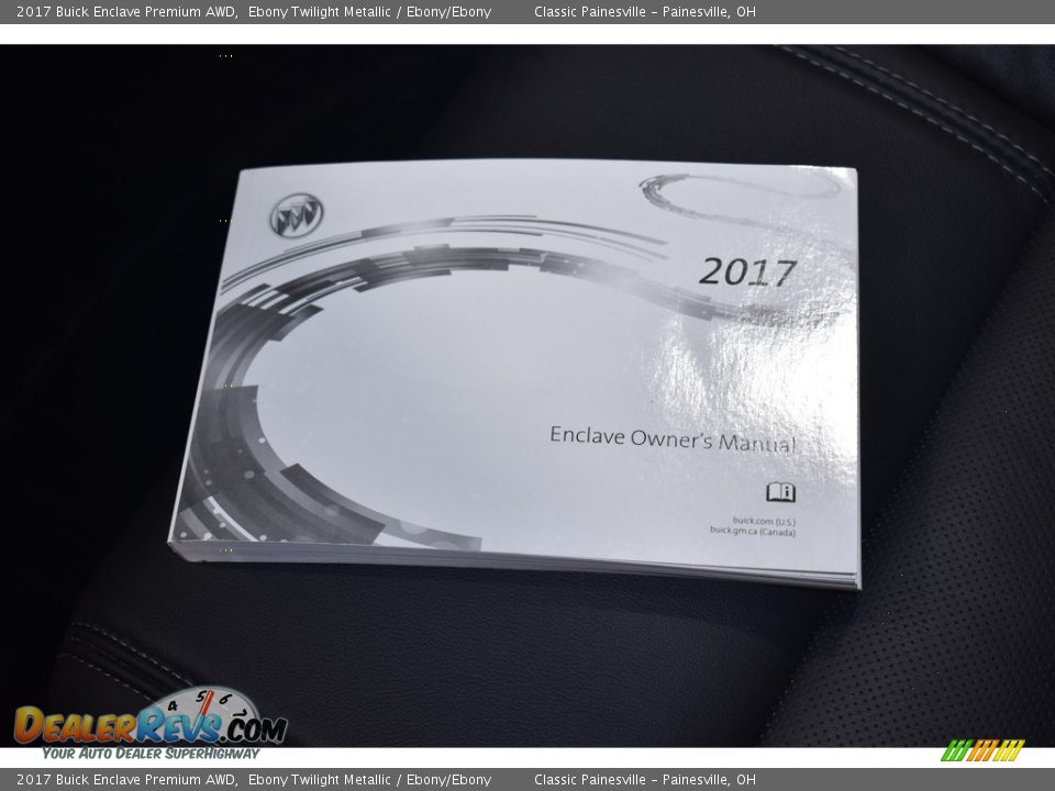 2017 Buick Enclave Premium AWD Ebony Twilight Metallic / Ebony/Ebony Photo #19