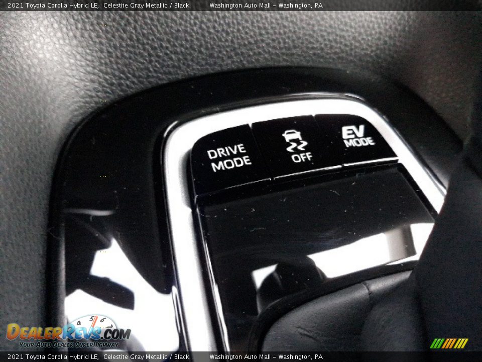 2021 Toyota Corolla Hybrid LE Celestite Gray Metallic / Black Photo #14
