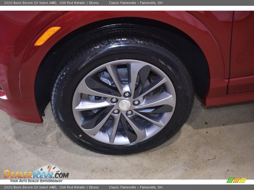 2020 Buick Encore GX Select AWD Chili Red Metallic / Ebony Photo #5