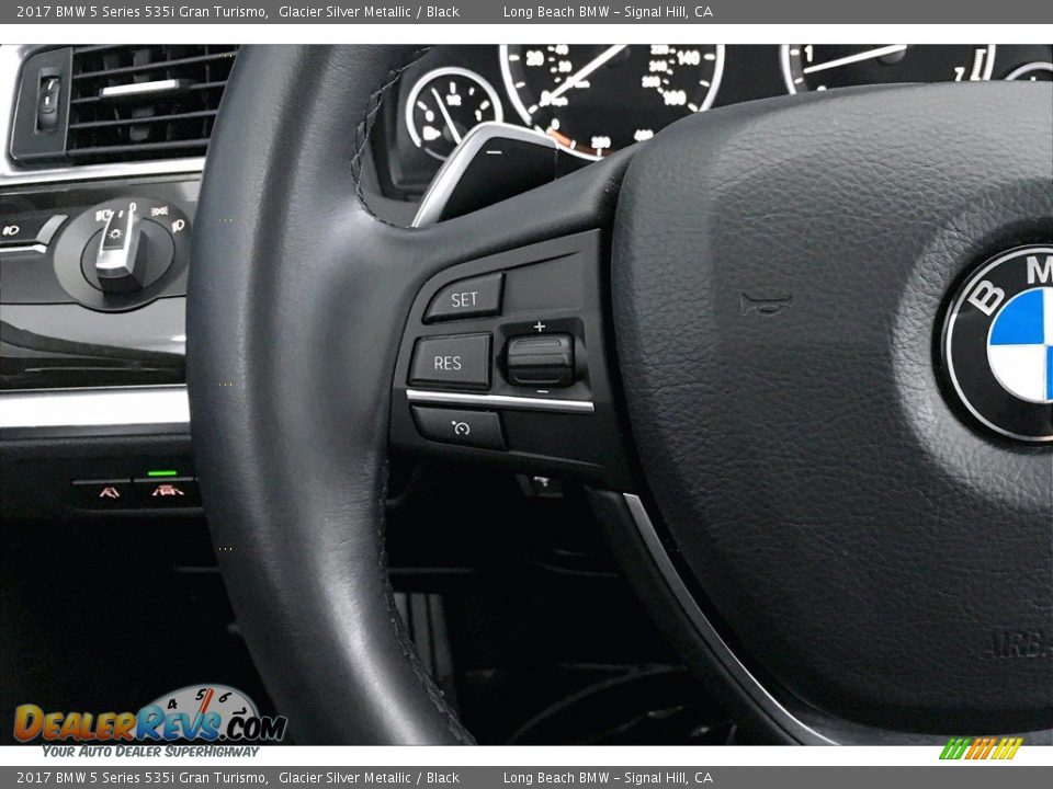 2017 BMW 5 Series 535i Gran Turismo Steering Wheel Photo #18