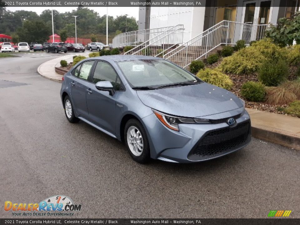 Front 3/4 View of 2021 Toyota Corolla Hybrid LE Photo #29