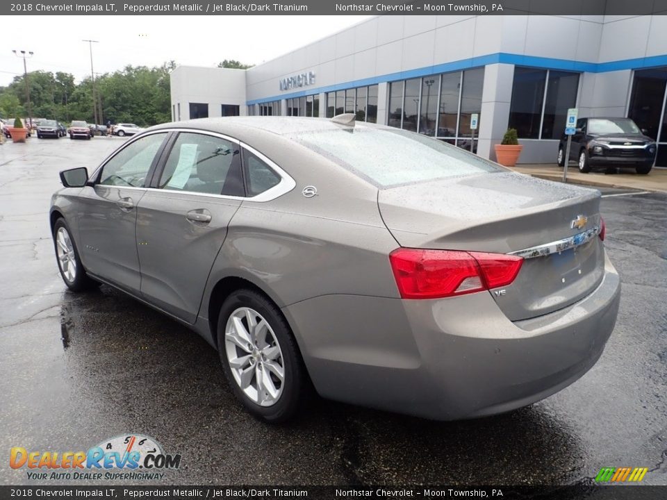 2018 Chevrolet Impala LT Pepperdust Metallic / Jet Black/Dark Titanium Photo #4