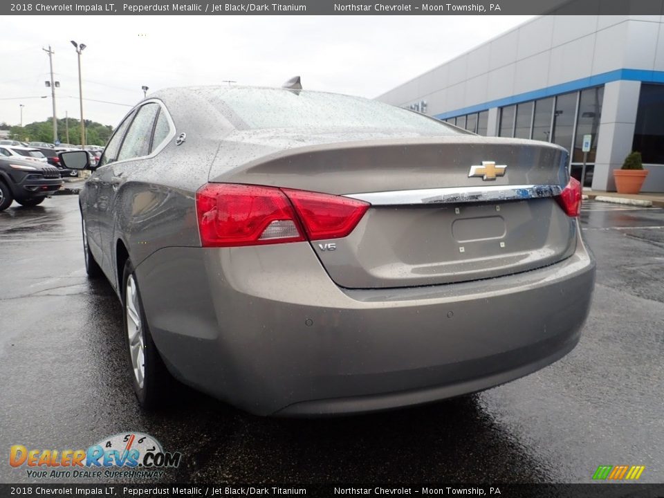 2018 Chevrolet Impala LT Pepperdust Metallic / Jet Black/Dark Titanium Photo #5