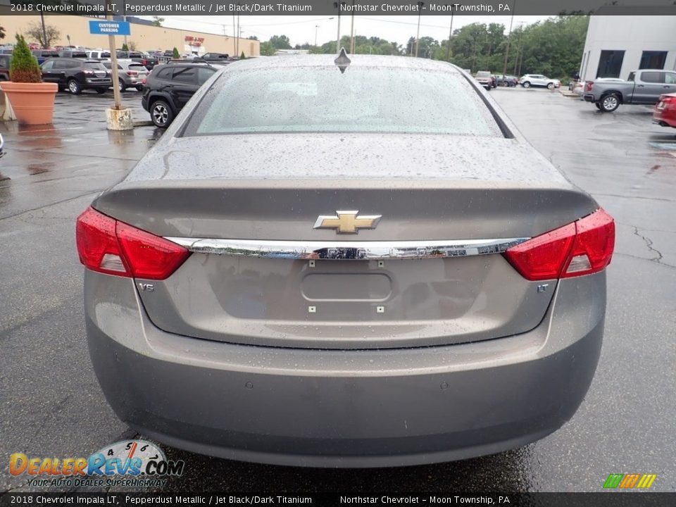 2018 Chevrolet Impala LT Pepperdust Metallic / Jet Black/Dark Titanium Photo #6