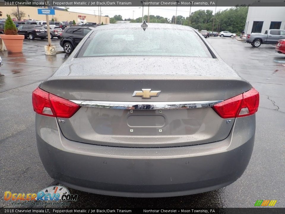 2018 Chevrolet Impala LT Pepperdust Metallic / Jet Black/Dark Titanium Photo #6