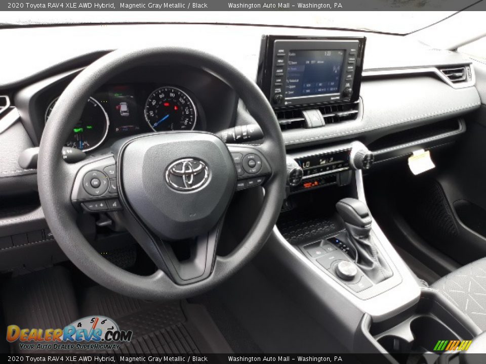 2020 Toyota RAV4 XLE AWD Hybrid Magnetic Gray Metallic / Black Photo #3