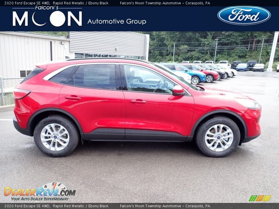 2020 Ford Escape SE 4WD Rapid Red Metallic / Ebony Black Photo #1