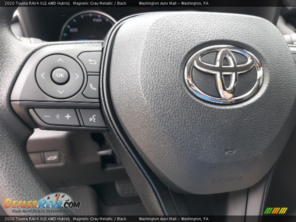 2020 Toyota RAV4 XLE AWD Hybrid Magnetic Gray Metallic / Black Photo #5