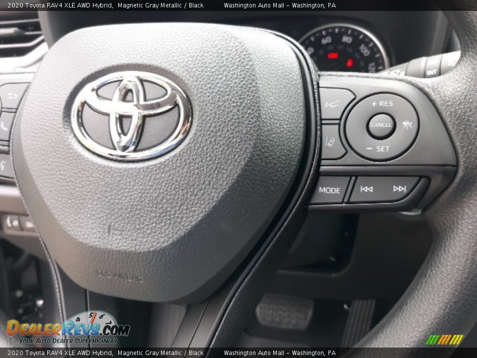 2020 Toyota RAV4 XLE AWD Hybrid Magnetic Gray Metallic / Black Photo #6