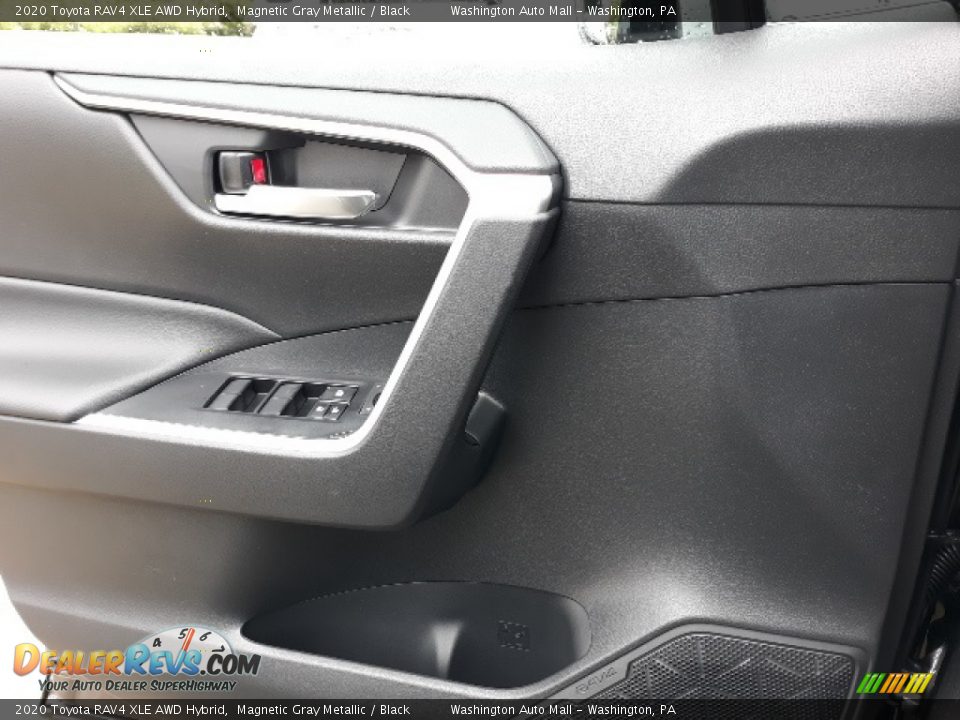 2020 Toyota RAV4 XLE AWD Hybrid Magnetic Gray Metallic / Black Photo #8