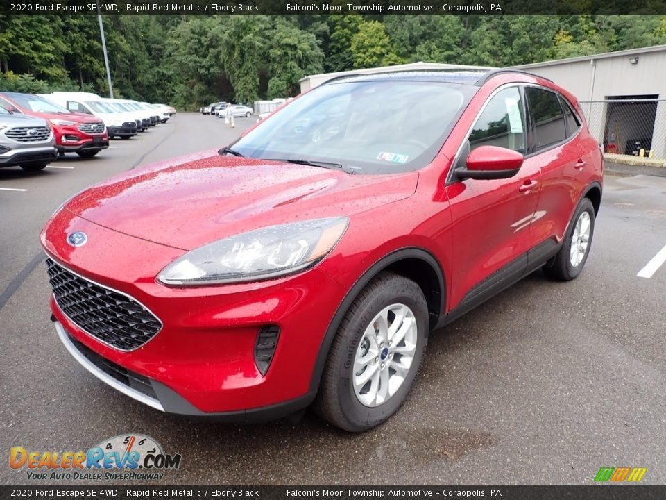 2020 Ford Escape SE 4WD Rapid Red Metallic / Ebony Black Photo #5