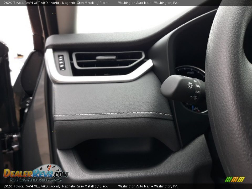 2020 Toyota RAV4 XLE AWD Hybrid Magnetic Gray Metallic / Black Photo #11