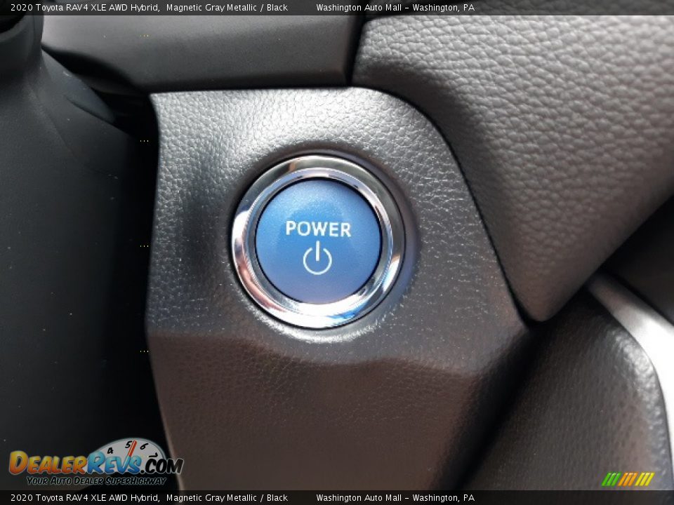 2020 Toyota RAV4 XLE AWD Hybrid Magnetic Gray Metallic / Black Photo #12