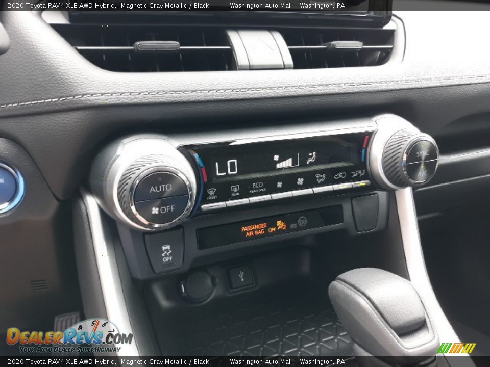 2020 Toyota RAV4 XLE AWD Hybrid Magnetic Gray Metallic / Black Photo #15