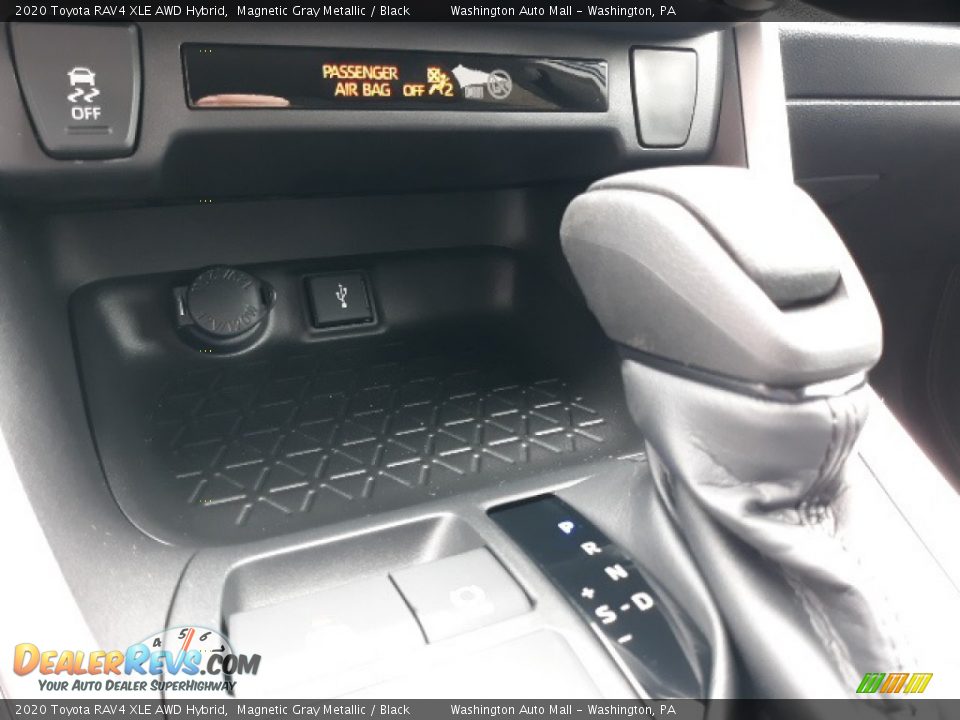 2020 Toyota RAV4 XLE AWD Hybrid Magnetic Gray Metallic / Black Photo #18