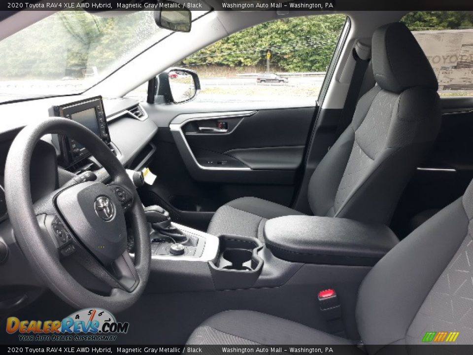 2020 Toyota RAV4 XLE AWD Hybrid Magnetic Gray Metallic / Black Photo #22