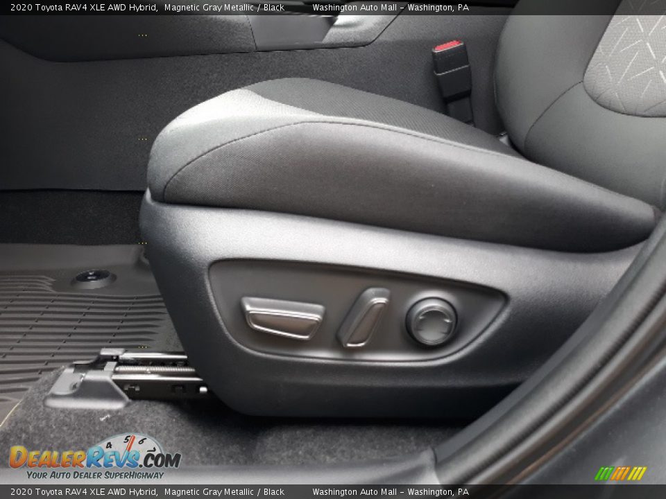 2020 Toyota RAV4 XLE AWD Hybrid Magnetic Gray Metallic / Black Photo #24