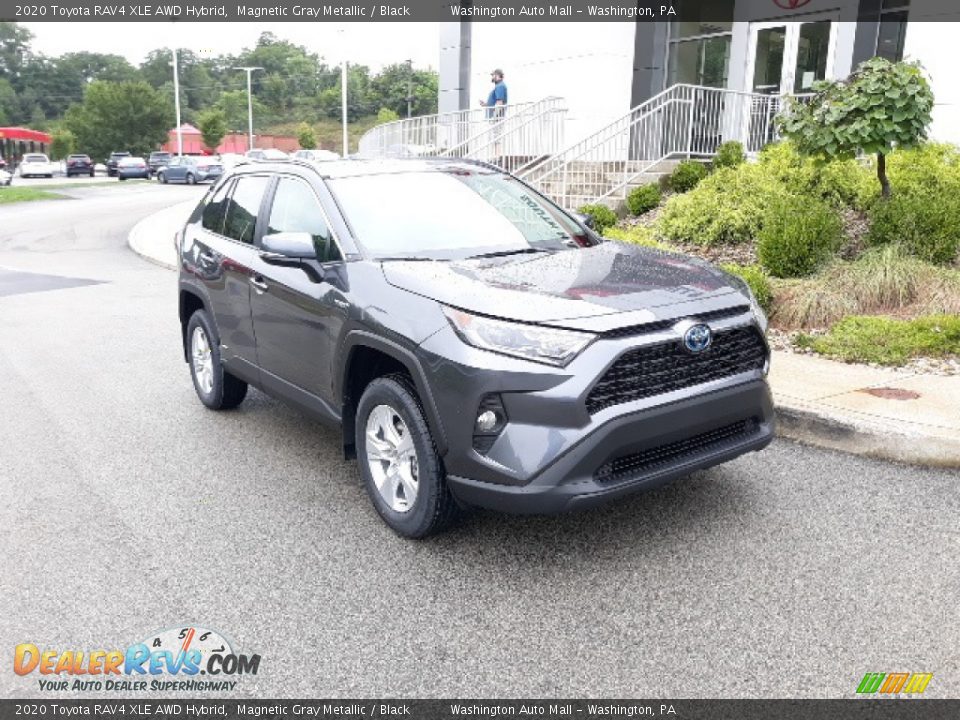2020 Toyota RAV4 XLE AWD Hybrid Magnetic Gray Metallic / Black Photo #32