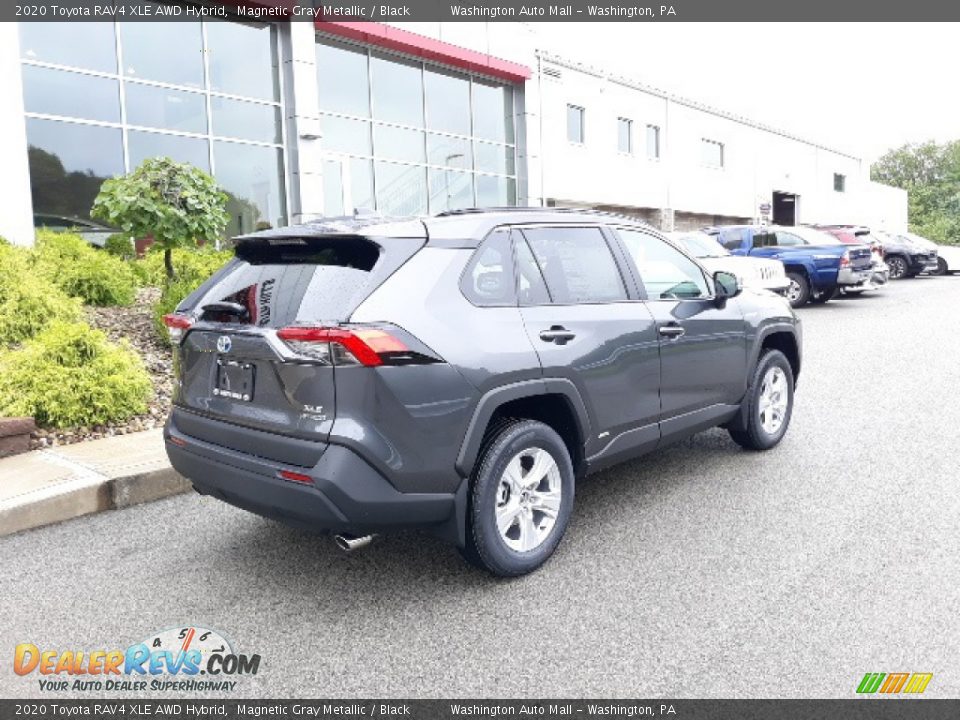 2020 Toyota RAV4 XLE AWD Hybrid Magnetic Gray Metallic / Black Photo #34
