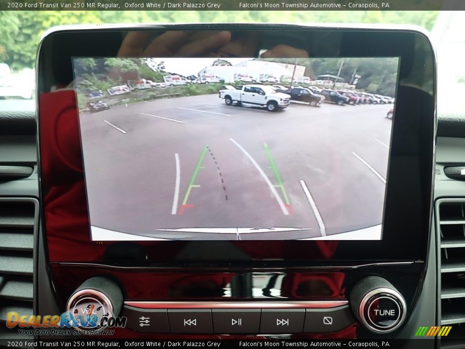 2020 Ford Transit Van 250 MR Regular Oxford White / Dark Palazzo Grey Photo #13