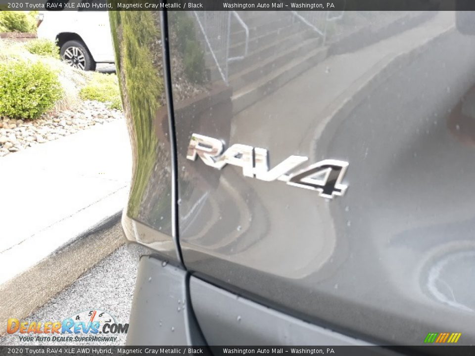2020 Toyota RAV4 XLE AWD Hybrid Magnetic Gray Metallic / Black Photo #36