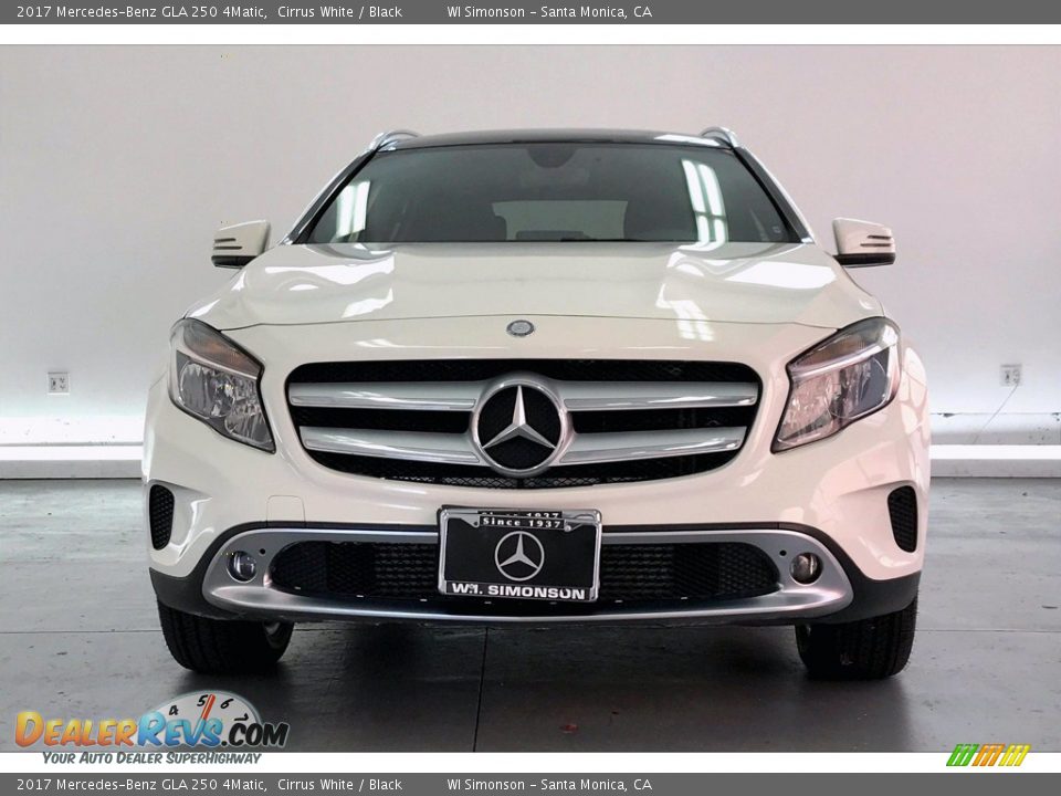 2017 Mercedes-Benz GLA 250 4Matic Cirrus White / Black Photo #2