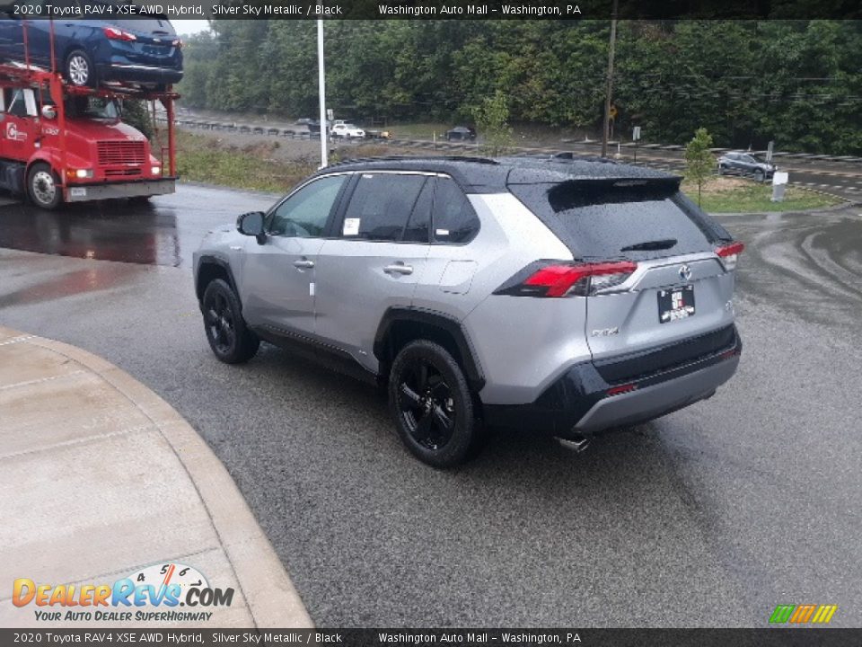 2020 Toyota RAV4 XSE AWD Hybrid Silver Sky Metallic / Black Photo #2