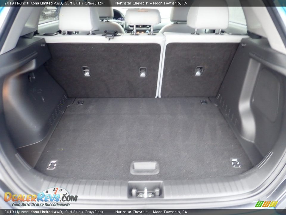 2019 Hyundai Kona Limited AWD Trunk Photo #7