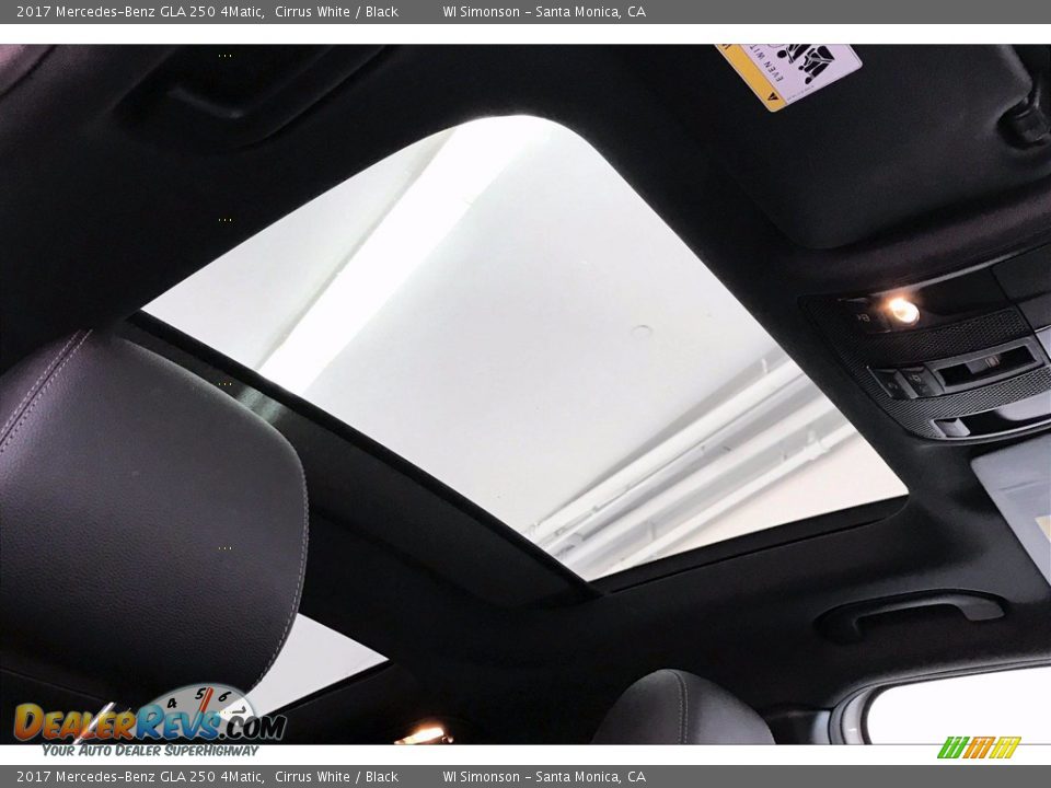 Sunroof of 2017 Mercedes-Benz GLA 250 4Matic Photo #29