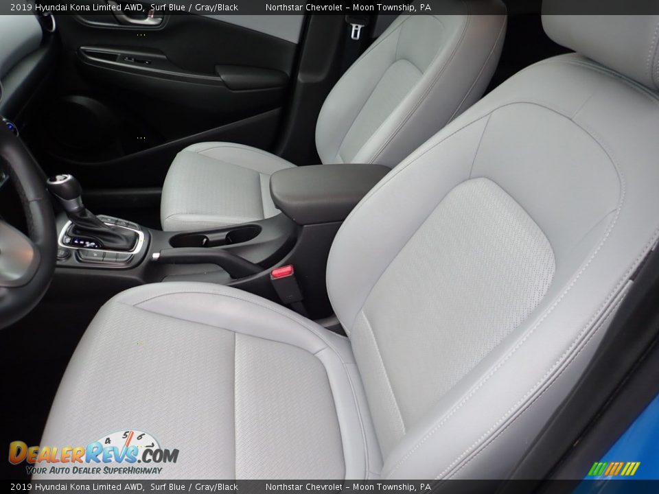 Front Seat of 2019 Hyundai Kona Limited AWD Photo #20