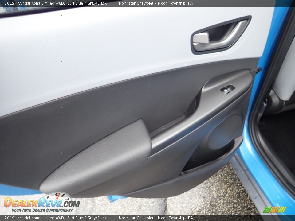 Door Panel of 2019 Hyundai Kona Limited AWD Photo #23