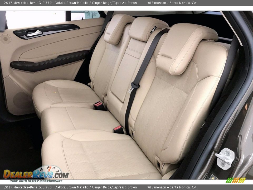 Rear Seat of 2017 Mercedes-Benz GLE 350 Photo #15