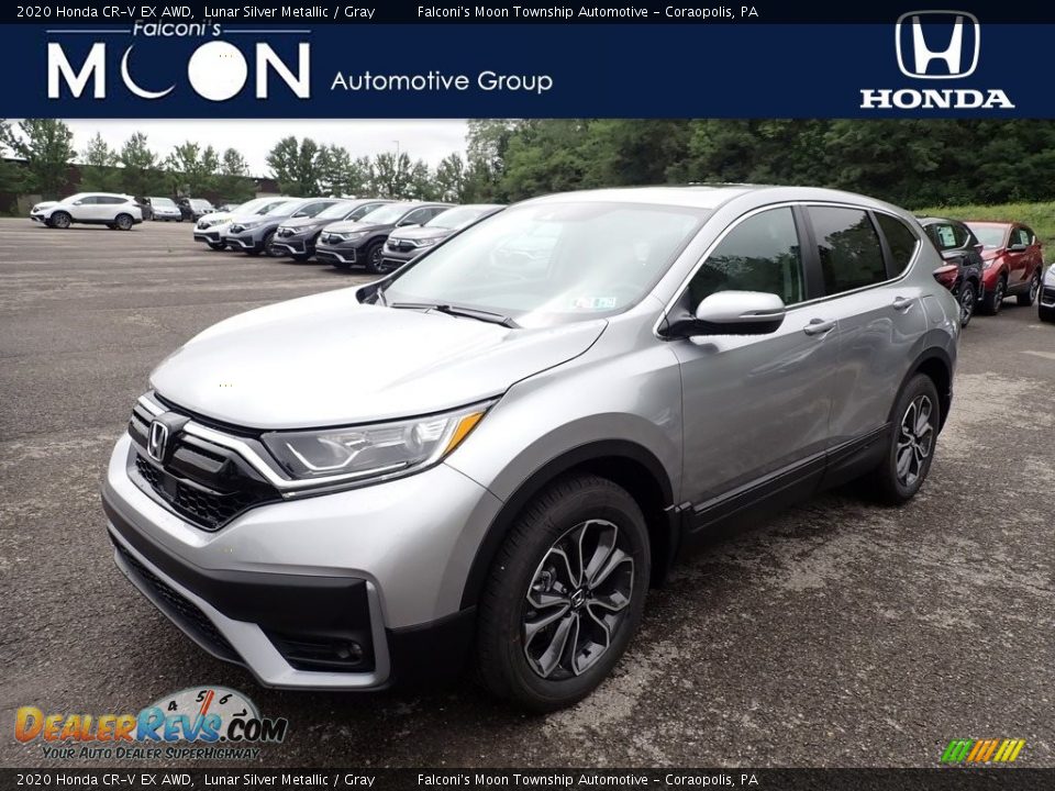 2020 Honda CR-V EX AWD Lunar Silver Metallic / Gray Photo #1