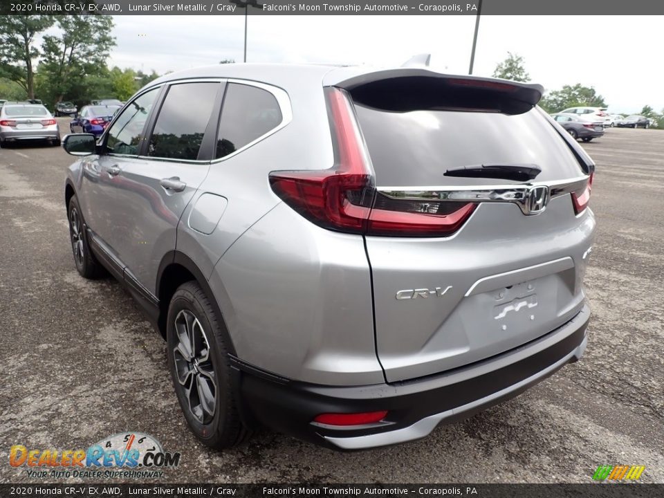 2020 Honda CR-V EX AWD Lunar Silver Metallic / Gray Photo #3
