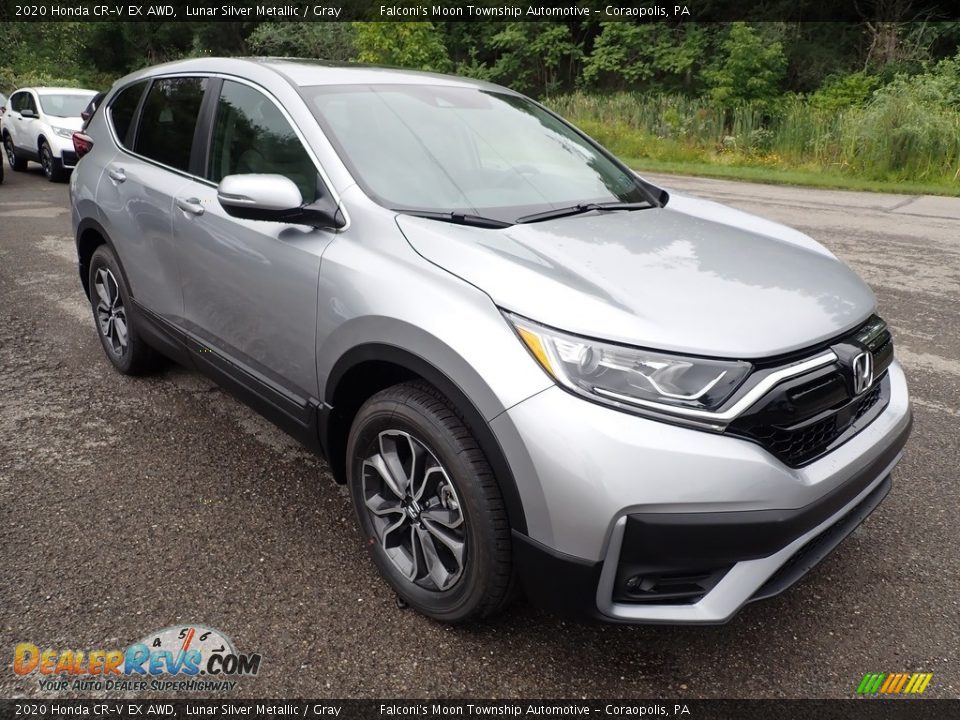 Front 3/4 View of 2020 Honda CR-V EX AWD Photo #6