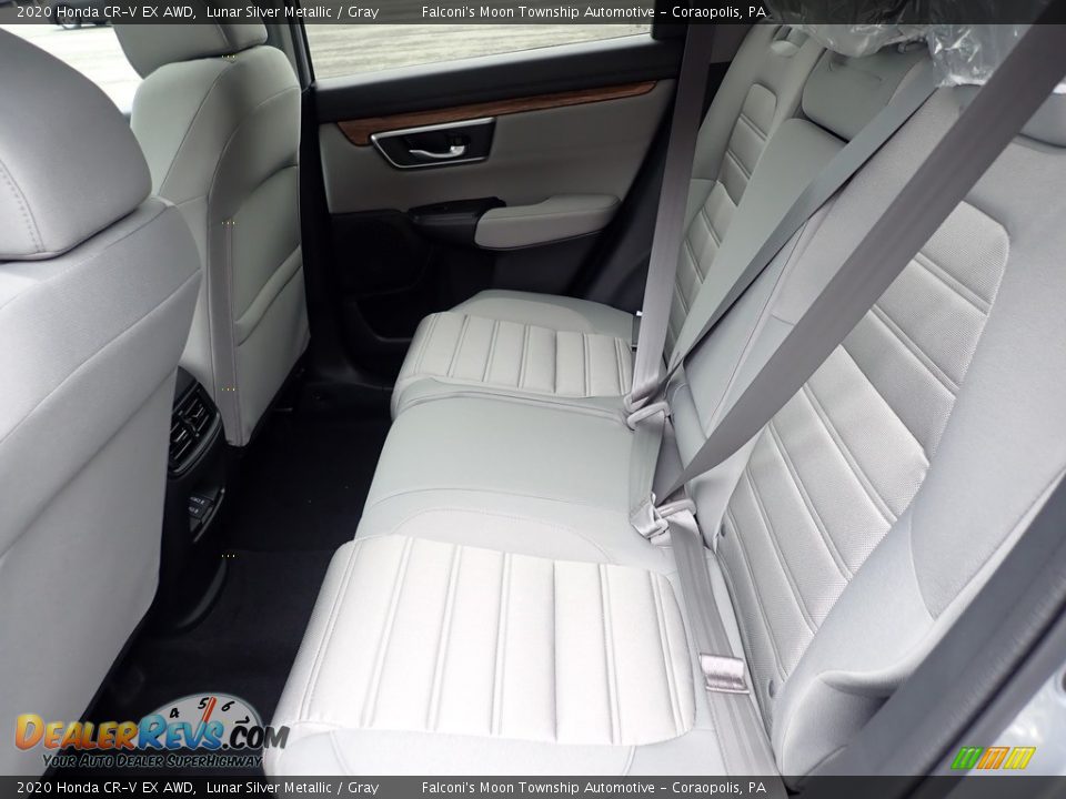 2020 Honda CR-V EX AWD Lunar Silver Metallic / Gray Photo #9