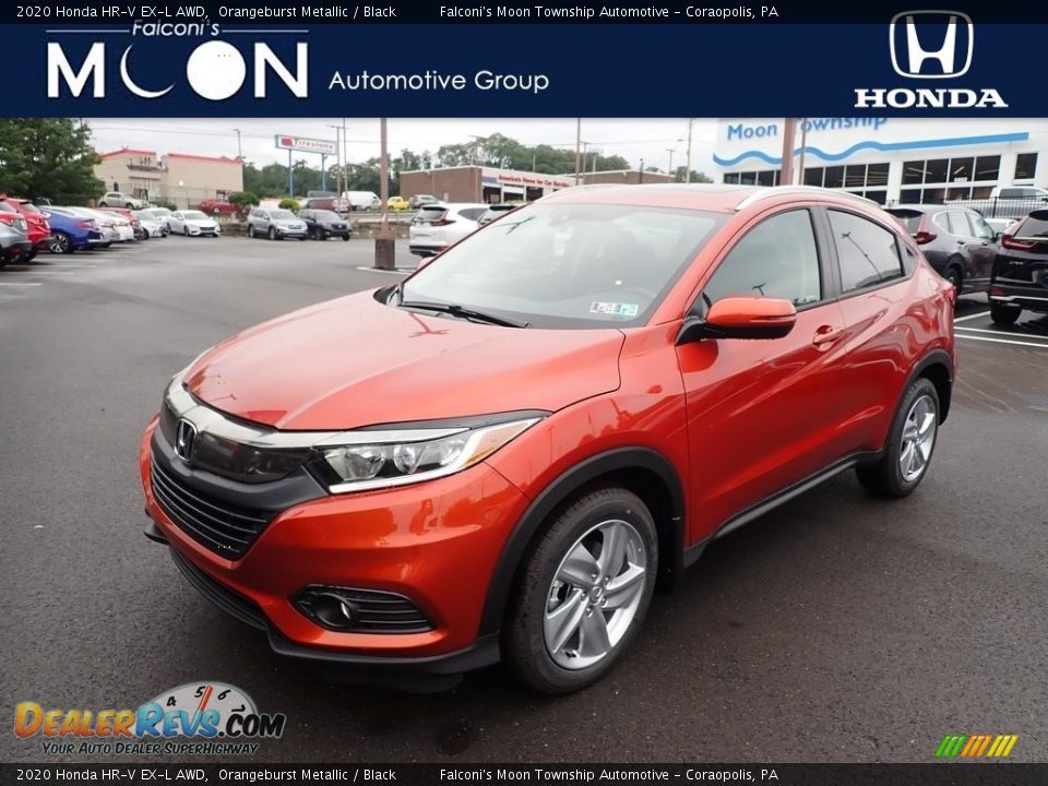 2020 Honda HR-V EX-L AWD Orangeburst Metallic / Black Photo #1