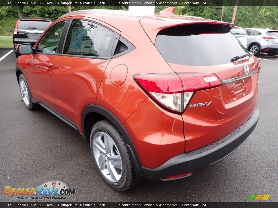 2020 Honda HR-V EX-L AWD Orangeburst Metallic / Black Photo #3