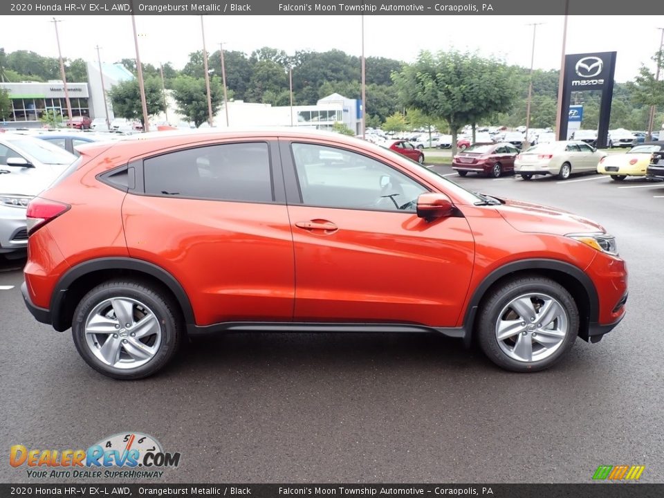 Orangeburst Metallic 2020 Honda HR-V EX-L AWD Photo #6