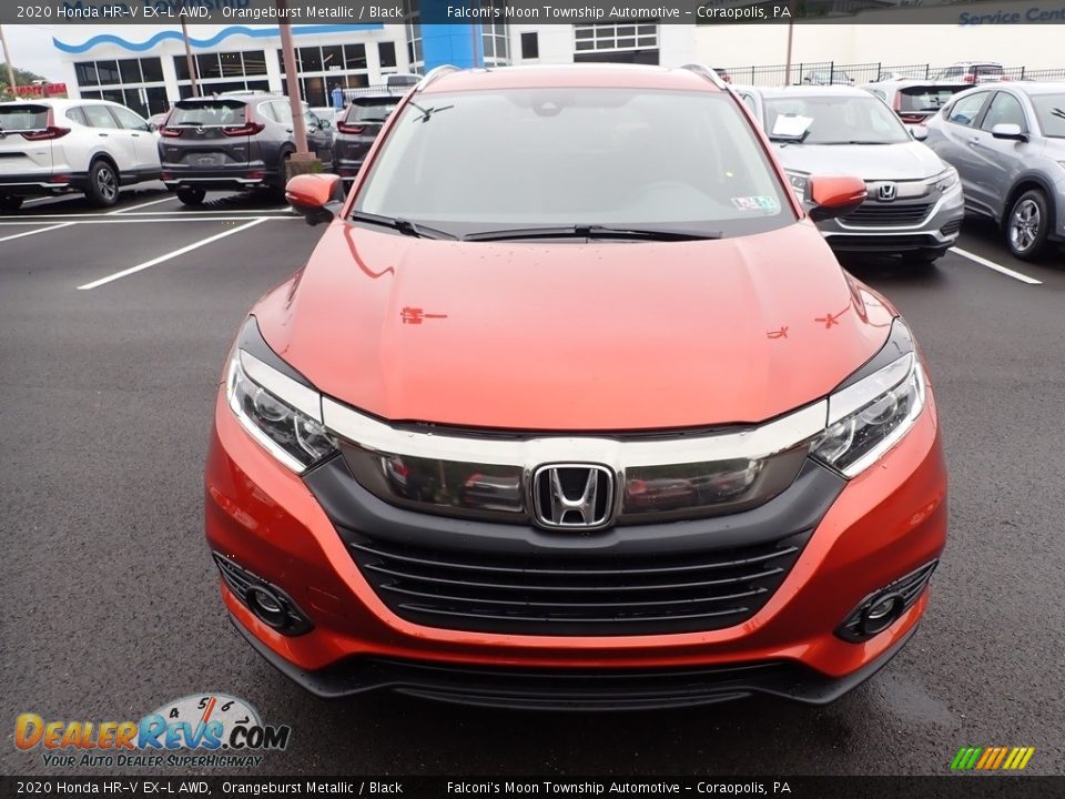 2020 Honda HR-V EX-L AWD Orangeburst Metallic / Black Photo #8