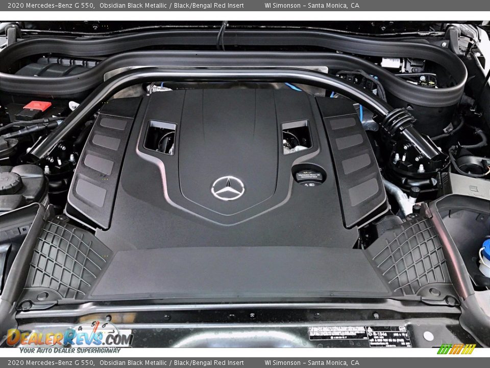 2020 Mercedes-Benz G 550 4.0 Liter DI biturbo DOHC 32-Valve VVT V8 Engine Photo #8