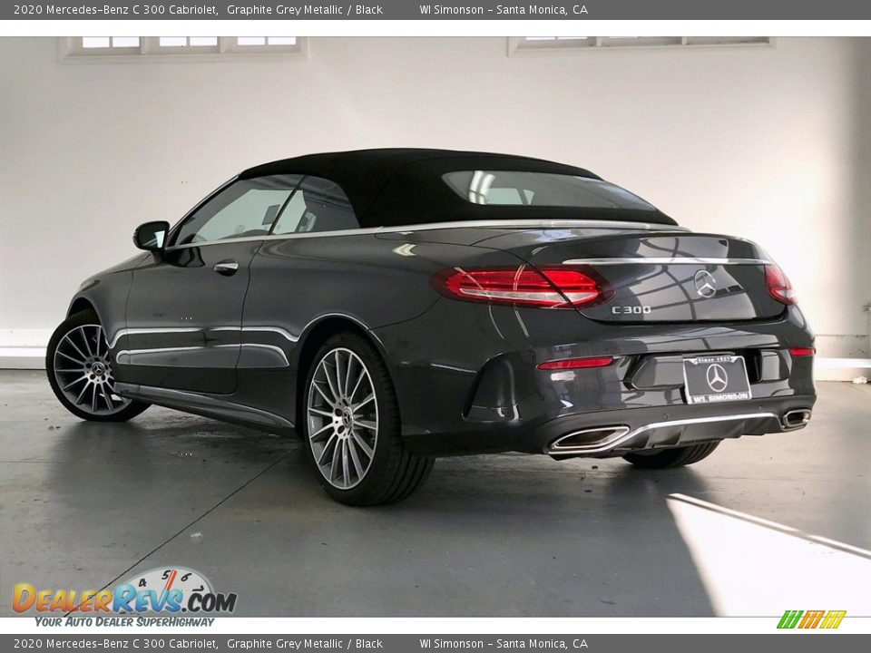 2020 Mercedes-Benz C 300 Cabriolet Graphite Grey Metallic / Black Photo #2